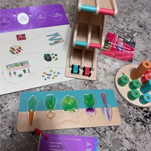 Wooden Learning Toy Set - The Adventurer